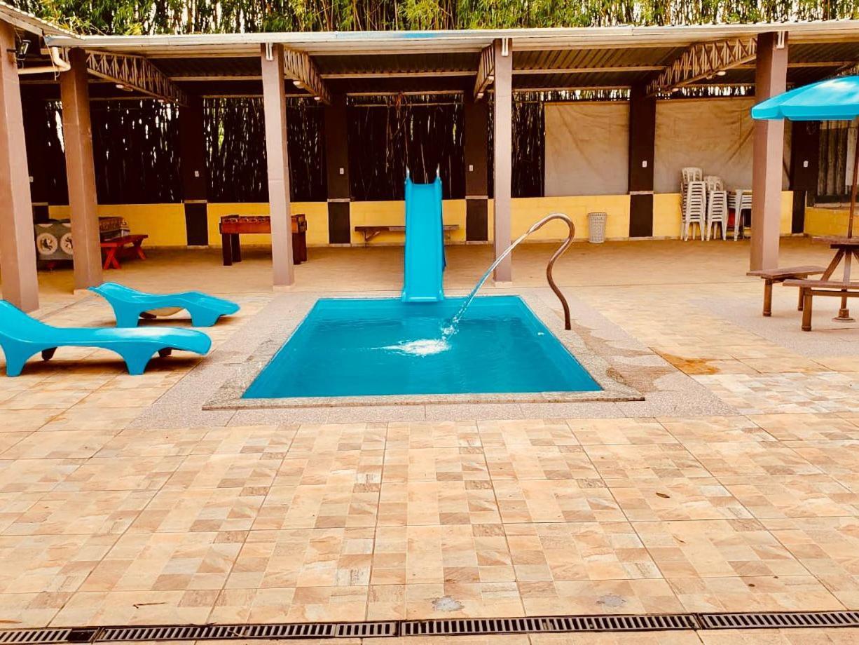 Villa Chacara Charmosa Com Piscina, Campo De Futebol Guaratinguetá Exterior foto