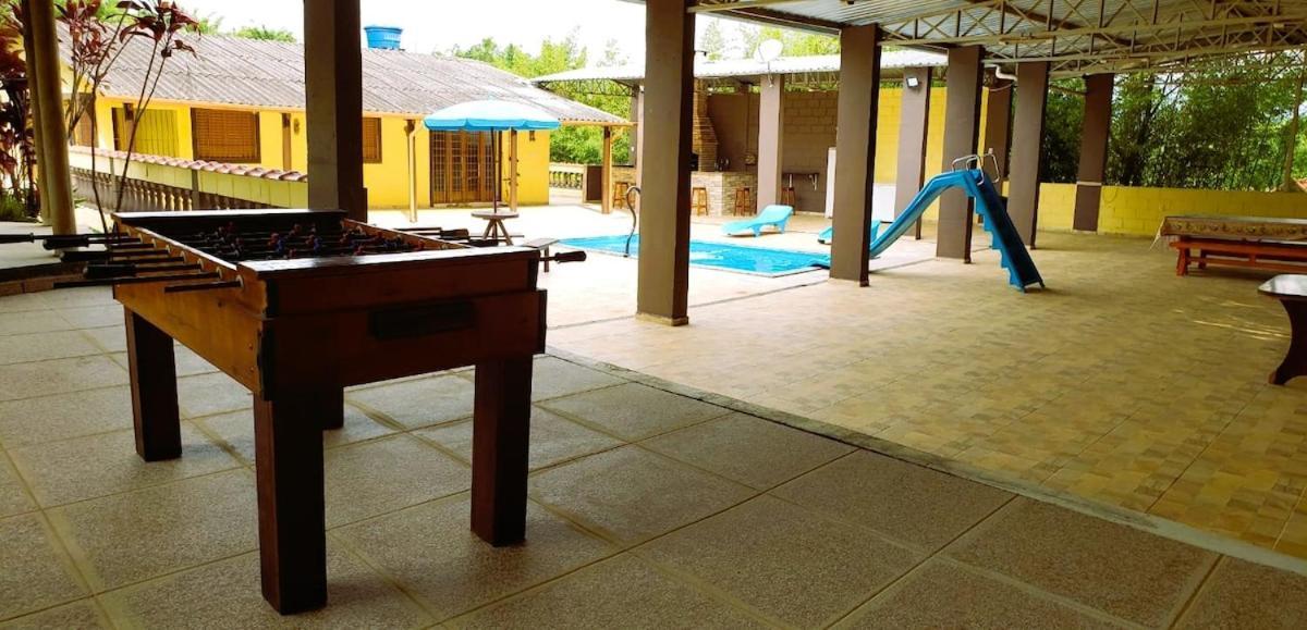 Villa Chacara Charmosa Com Piscina, Campo De Futebol Guaratinguetá Exterior foto